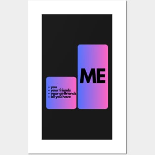 Me - you Posters and Art